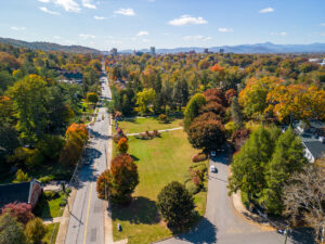 Charlotte Street in North Asheville