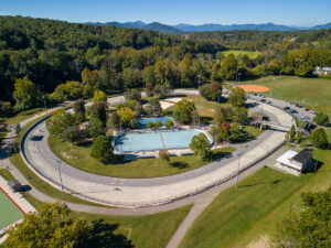 Asheville Velodrome in Carrier Park