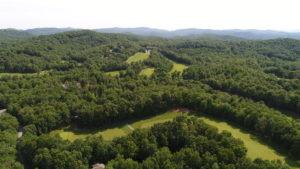 Connestee Falls Aerial 1 scaled