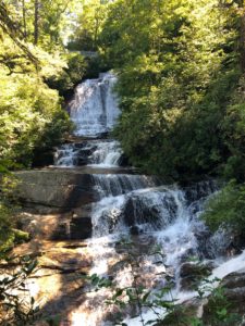 Connestee Falls Waterfall scaled